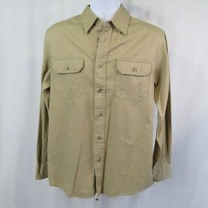 Wrangler Men's Long Sleeve Button Down Shirt Sz S